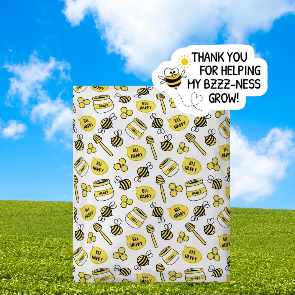 Poly mailers 10x13  asst